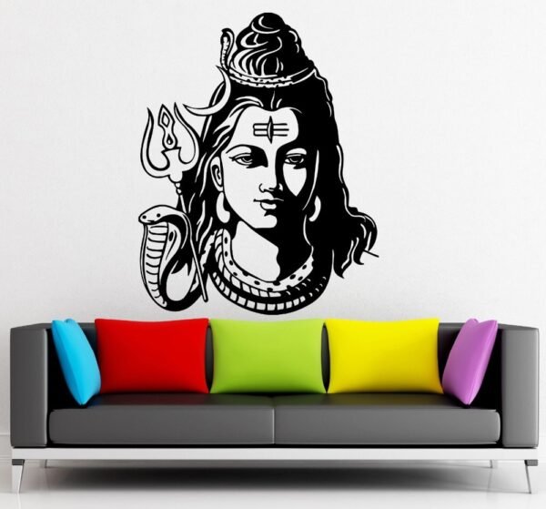 shiva wall sticker