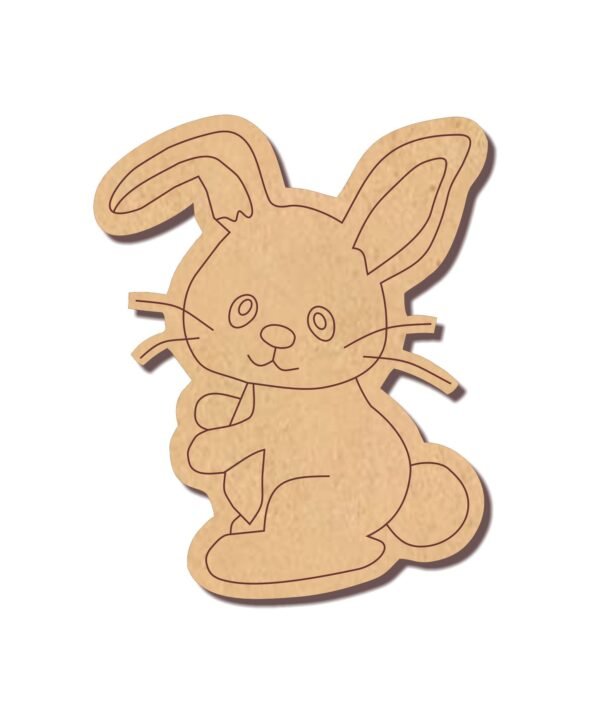 premarked rabbit cutout