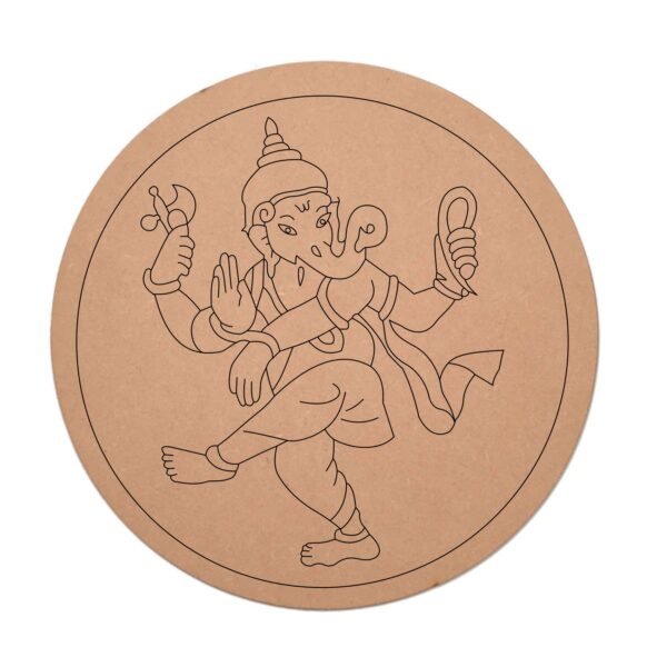 Premarked ganesha MDF Base