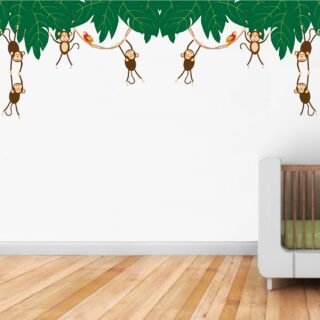 Hanging Monkeys wall stickers