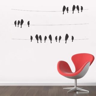 Black Birds wall sticker