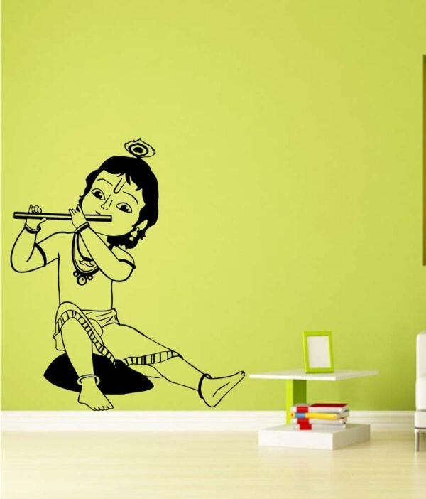 krishna wall sticker