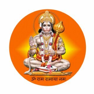 hanuman ji wall sticker