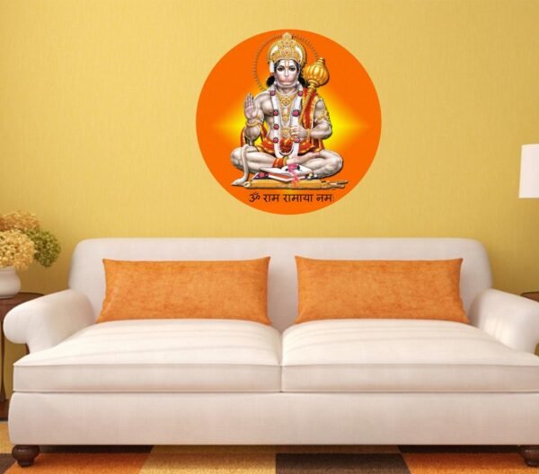 hanuman ji wall sticker