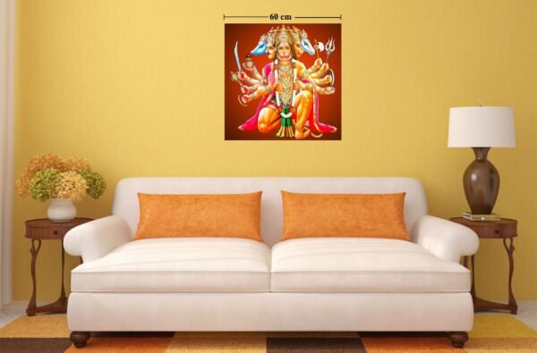 Panchmukhi Hanuman wall sticker