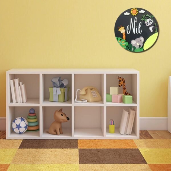 animal kids room name plates